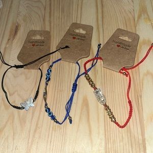 lot of 3 handmade bracelet’s